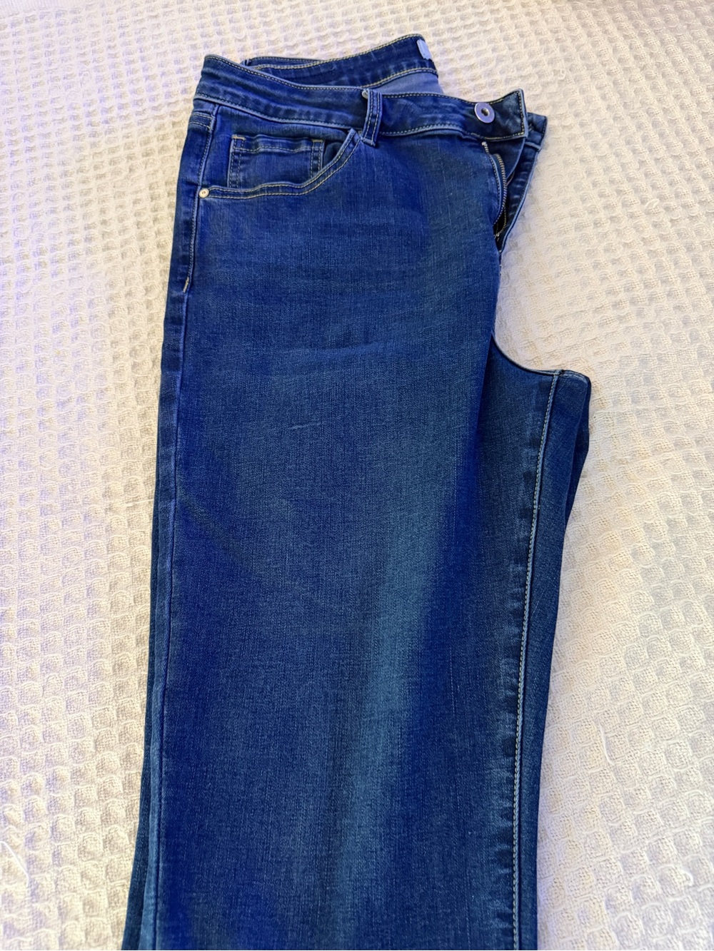 EXCHANGE Slim Skinny Jeans in Dark Blue